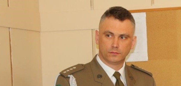 Kapitan SG Adam Kaźmierczak (POSG w Białymstoku)